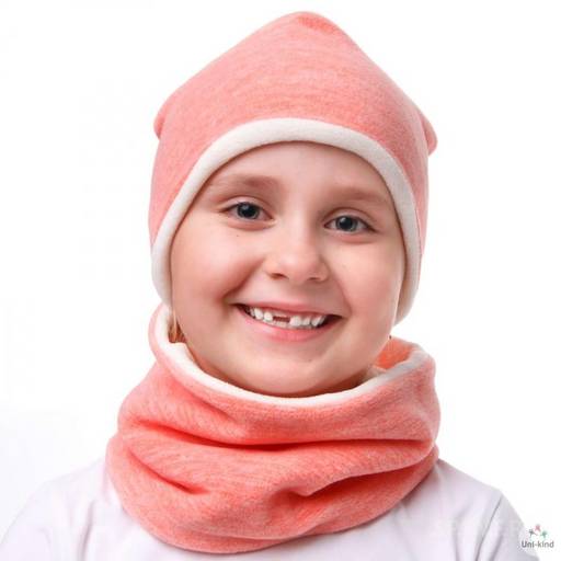 Шапка "Колпак" демисезонная ораньжевая