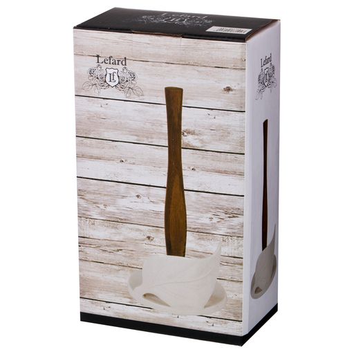 ПОДСТАВКА ДЛЯ БУМАЖНОГО ПОЛОТЕНЦА LEFARD NATIVE 13*13 СМ. ВЫСОТА=25,5 СМ.