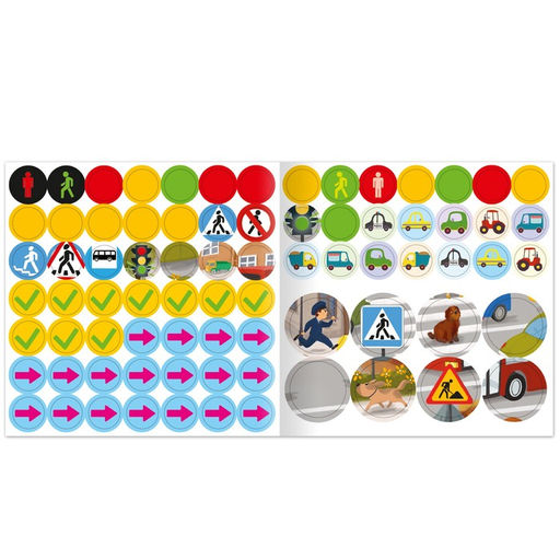 Книга с наклейками Берегись автомобиля!, 16 стр. - Буква-ленд фото 4