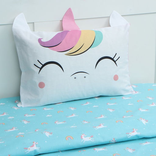 Постельное бельё Этель 1,5 сп Magical unicorn, 143х215 см, 150х214 см, 50х70 см -1 шт, 100% хл, бязь  фото 2