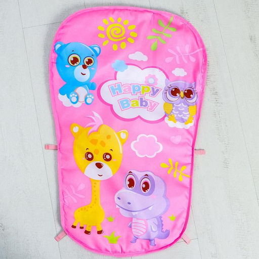 Развивающий музыкальный коврик «Малыш», пианино, 4 игрушки, зеркало, размер 110х83 см