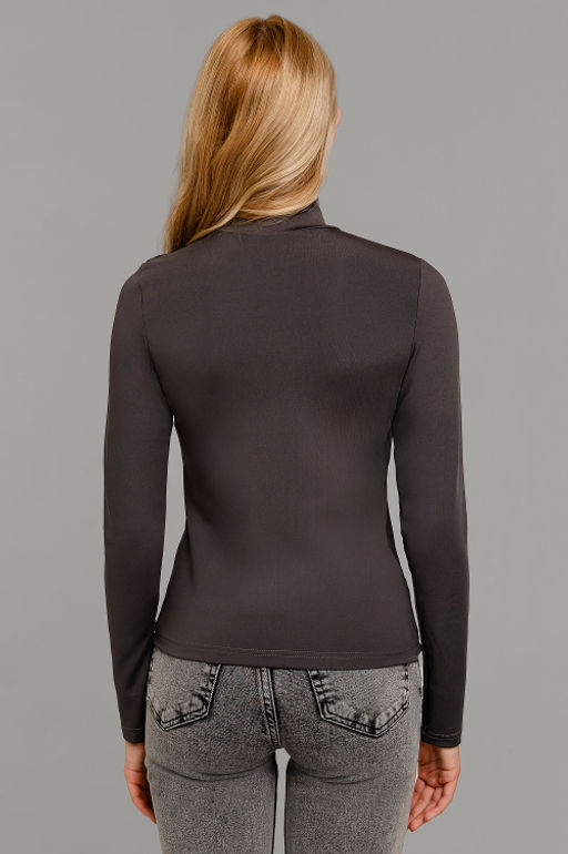 Арт.12803/6 Водолазка женская 42-50 (5 шт) Цвет:графит - Калинка фото 14