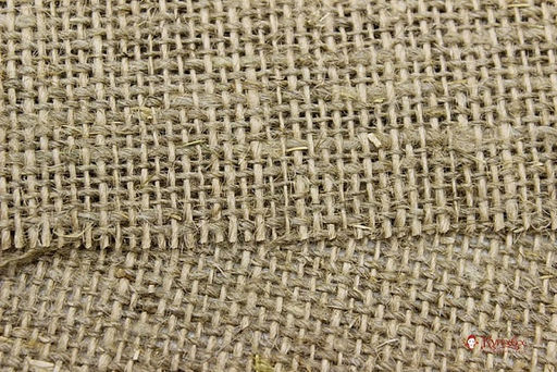 Мешковина средней плотности, ш.1.05м, джут-50%, лен-50%, 320гр/м.кв - Купава фото 3
