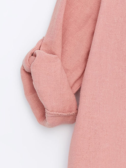 Hakim Yaka Uzun Kollu Basic Erkek Bebek G?mlek - Waikiki фото 2