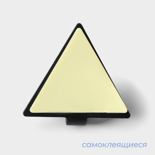 Крючки самоклеящиеся SAVANNA Black Loft, 4 шт., металл, грань 4 см, 43.91.5 см, чёрные  фото 3