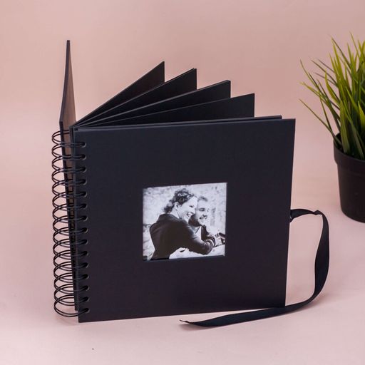 Фотоальбом "Square", black (20,5 х 20,5 см)