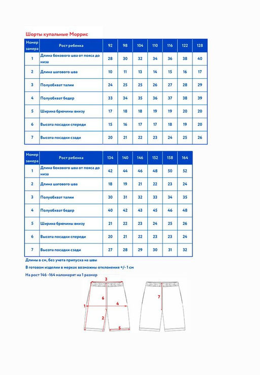 Шорты купальные д/мал. Моррис - Oldos фото 2