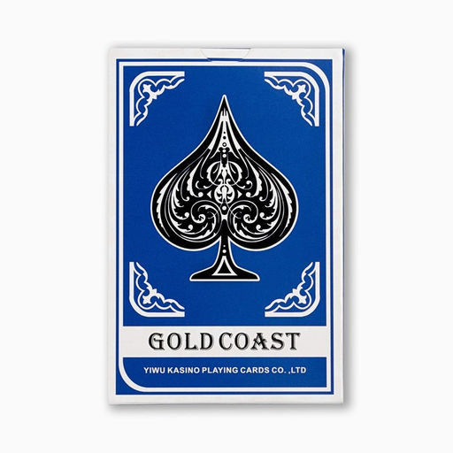 Карты игральные бумажные Gold Coast, 55 шт, 260 г/м2, синие, 5.7 х 8.7 см - Simaland фото 4