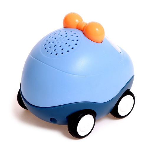 Музыкальная игрушка Весёлые машинки, звук, свет, синий - Zabiaka фото 4