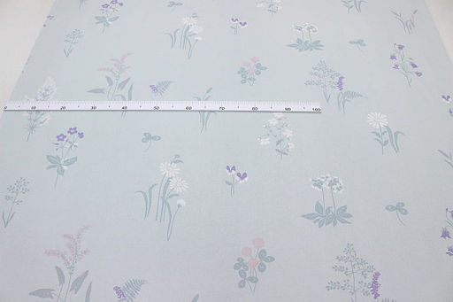 Поплин Лужайка - цветы, (комп), ш.1.5м, хлопок-100%, 110гр/м.кв - Купава фото 3