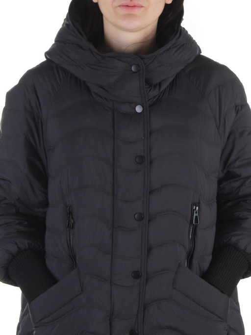 H-8912 BLACK Куртка пуховая женская