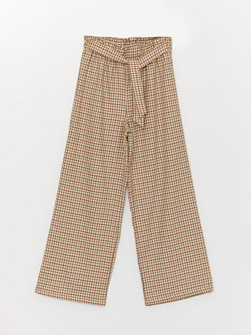 Beli Lastikli Wideleg K?z ?ocuk Pantolon