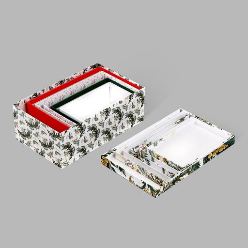 Набор подарочных коробок 6 в 1 «С новым годом», 20×12.5×7.5 – 32.5×20×12.5 см