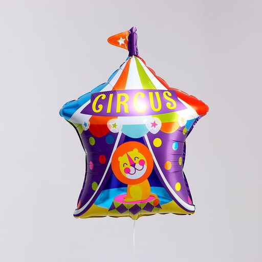 Цена за 2 шт. Воздушный шар фольгированный 30" «Цирк»