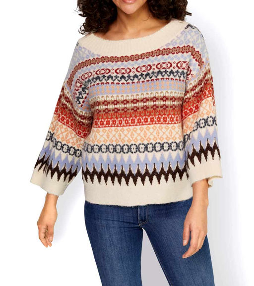 Пуловер, бежевый - Linea tesini фото 6