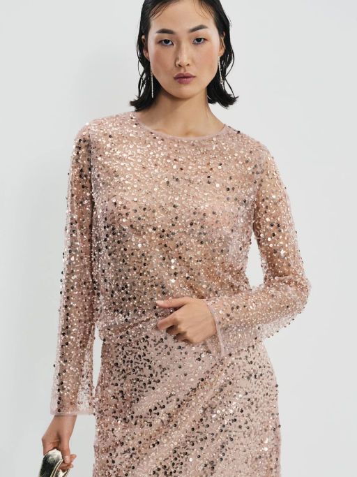 Блузка с пайетками / Zarina