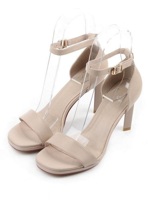 08-A78F-620E BEIGE Босоножки женские (натуральная кожа)