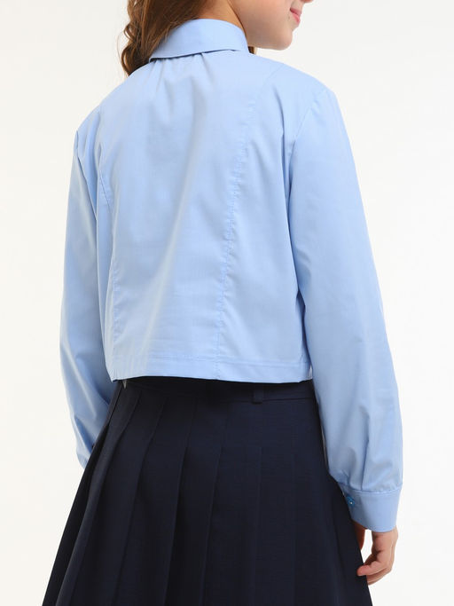 Рубашка для девочек - Синий мир фото 13