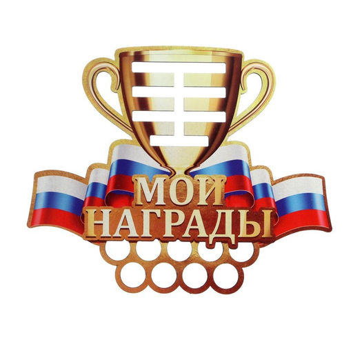 Медальница Мои награды цветная, ламинация, 290х345 мм - Командор фото 4