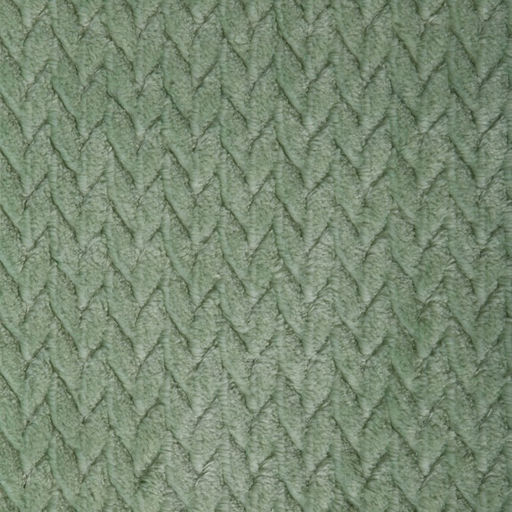 Покрывало Колетта 180х200см, зелёный, велсофт 270г/м, 100% полиэстер - Атра фото 3