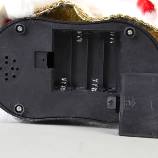 Цена за 1 шт. Фигурка Дед Мороз 40 см + подарок / 19A603-16 /уп 18/музыкальный - Галеонтрейд фото 4