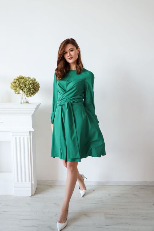 Платье AURA 3080-170 зеленый фото 4