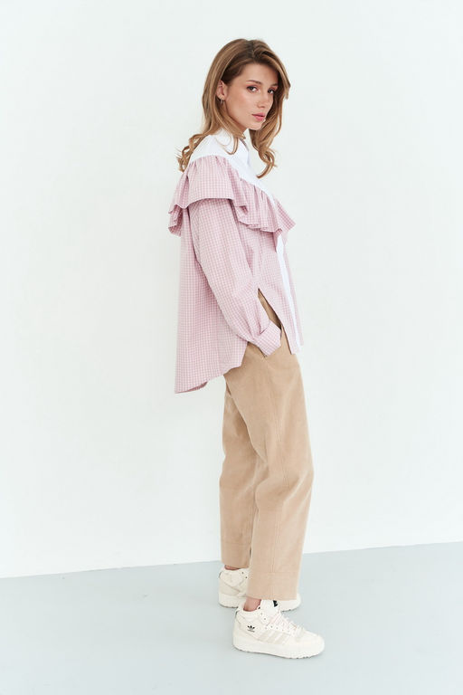 БЛУЗА 5793 - Soda фото 3