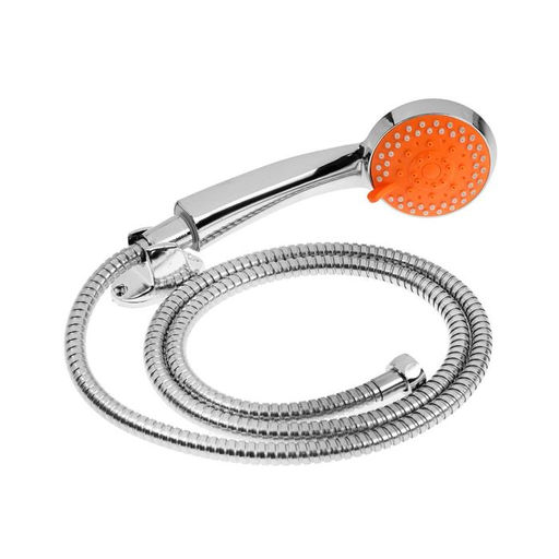 Душевая лейка 5 режимов со шлангом, держатель, крепеж в комплекте.