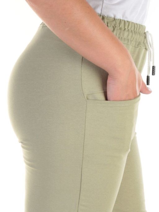 QB-84 Брюки спортивные женские (95% хлопок, 5% стрейч) P&S - Фабричный китай фото 5