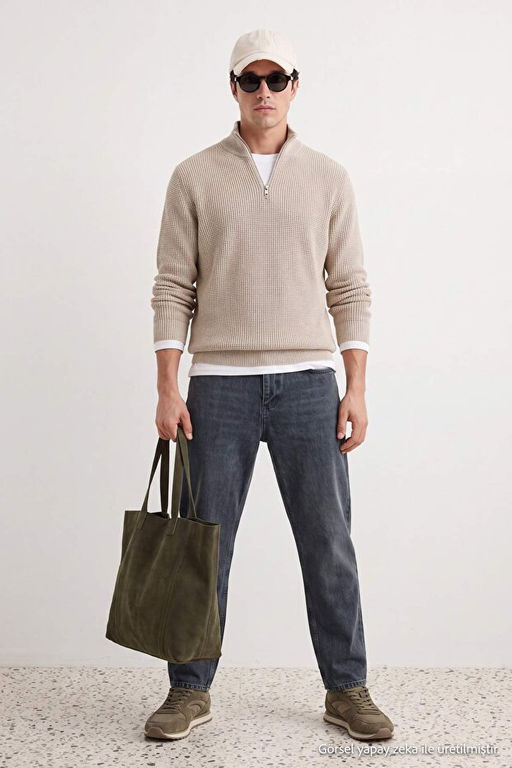 Mavi %100 Pamuk _zel Y_kamal_ Regular Fit Erkek Jeans TMNAW27JE00009 - Trendyolmilla фото 2