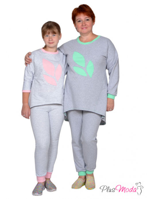 Костюм спортивный Модель №134 размеры 50-72 - Plusmoda фото 10