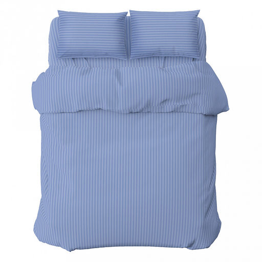 Пододеяльник 2-х спальный "Ночной Питер" 175х215см, сатин "страйп" 1х1 130г/м2 (хлопок 100%), упаковка "классическая", ПВХ 28х41см, т.м. "Домашняя Мода" (Россия)