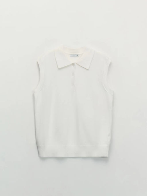 Поло без рукавов из хлопка ZR2604013302-1 / Zarina