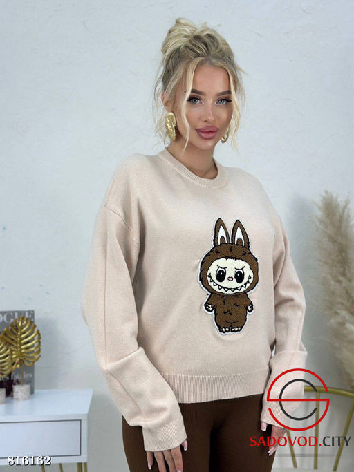 Кофта женская с рисунком - Bruno фото 5