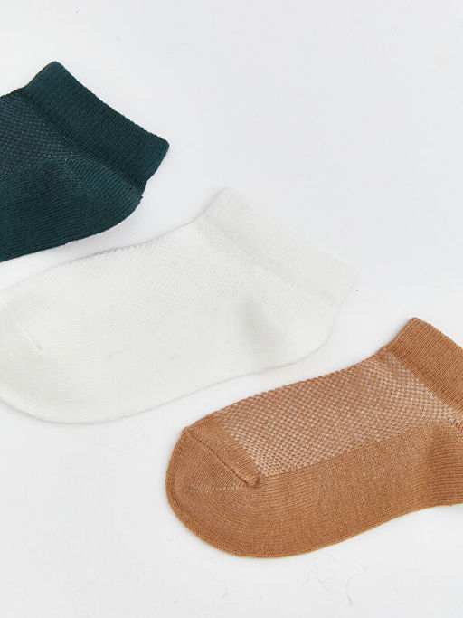 Basic Erkek Bebek Patik ?orap 3l?