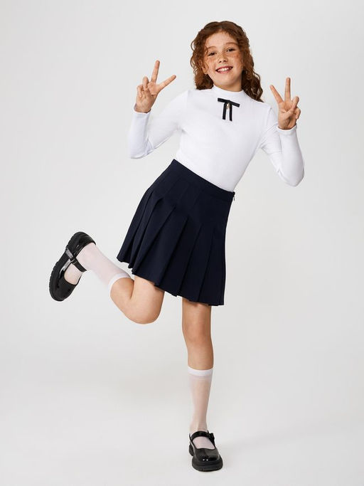 ACOOLA / Джемпер детский для девочек Adonis белоснежный  фото 2