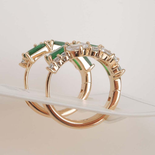 XUPING Серьги с замком кольцо арт. 18 1570 (id 281934) - Rada фото 2