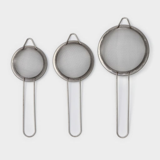 Набор сит Доляна, 3 шт., d=7 см, 8 см, 10 см