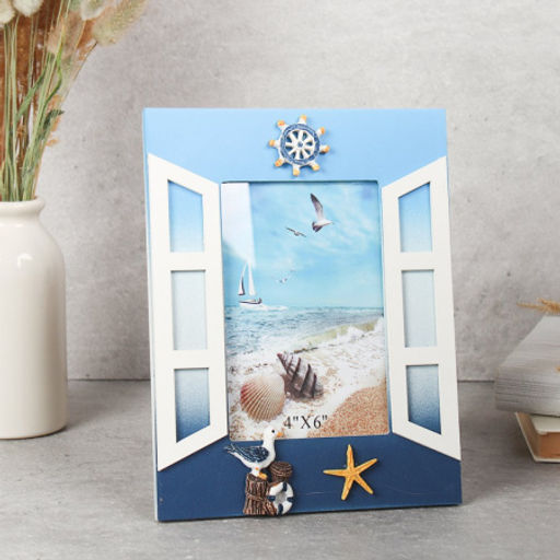 Фоторамка 15х20 см Морская / Hf1813AB /уп 48/ - Галеонтрейд фото 2