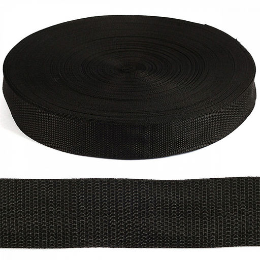 Стропа лента ременная TBY.4840322 40мм цв.черный уп.50м