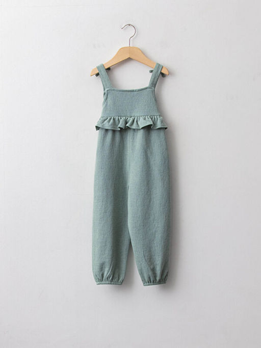 Kare Yaka Ask?l? Basic K?z Bebek Tulum - Waikiki фото 2