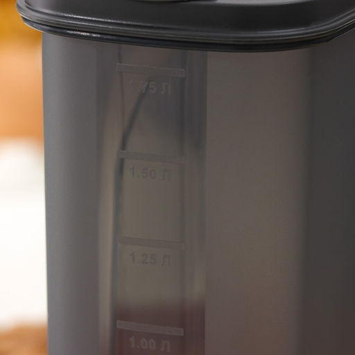 Ёмкость для хранения сыпучих продуктов IDEA «Бест», 2 л, 9.5×19 см, прозрачная, крышка серая