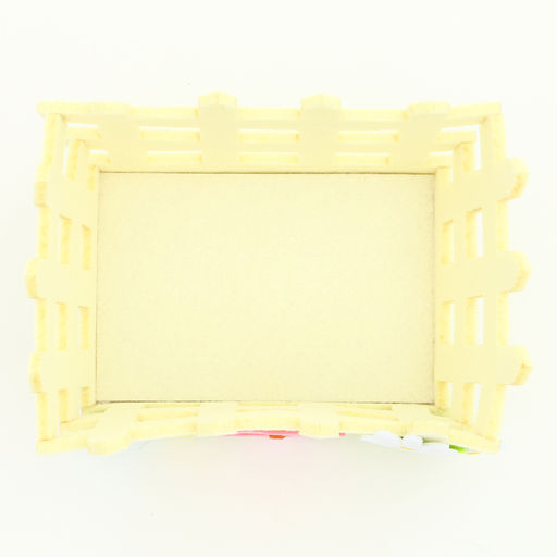 Пасхальный декор корзинка белого цвета Цыпленок 10х16х9 см - Simaland фото 4