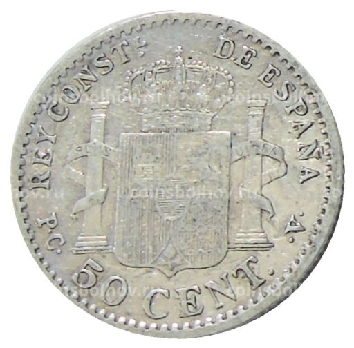 50 сентимо 1904 (10) года Испания