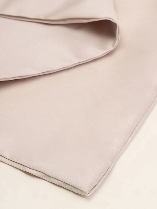 Постельное бельё евро «Этель», тенсель, бежевое