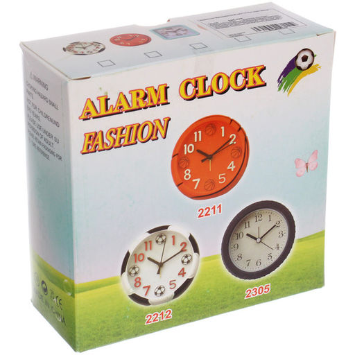 Будильник "Баскетбольный мяч" 11*4см, микс цветов