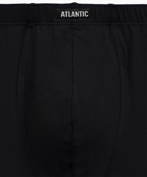 ATLANTIC 5SMH-002 Трусы шорты Solid Classic - набор 5 шт. серый + графитовый + черный + изумрудный + эспрессо  фото 6