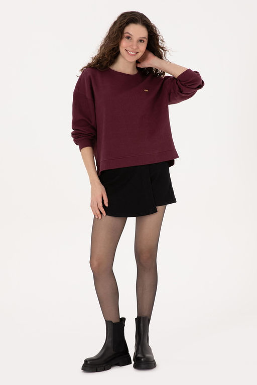 Kad_n Bordo Sweatshirt - U.s. polo assn фото 4