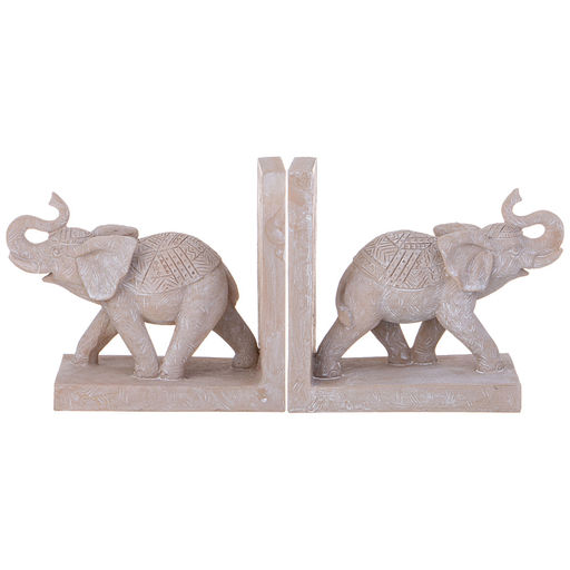 ПОДСТАВКА ДЛЯ КНИГ СЛОН 35,5Х9,5Х15 СМ