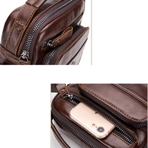 Сумка SW-91308-Brown - Ferro фото 7
